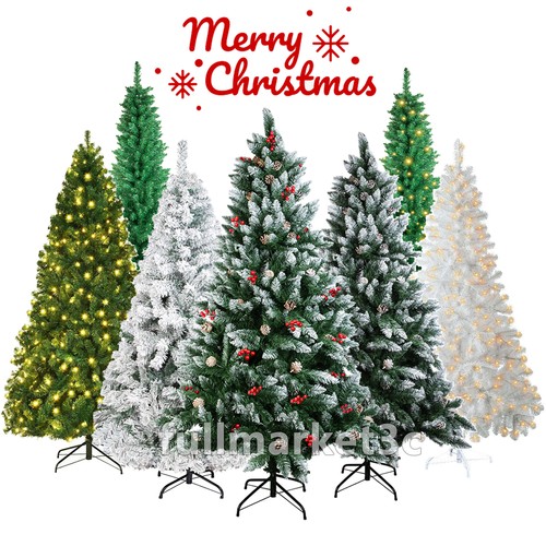 7ft christmas tree with - christmas,