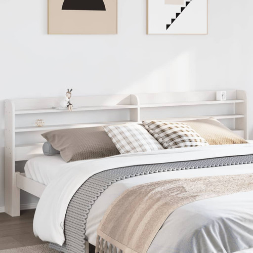Headboard 190cm white solid - 190cm,