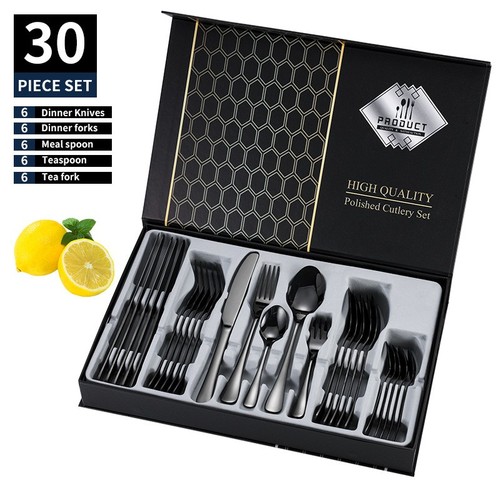 30pcs cutlery dinner set - cutlery,