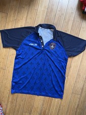 WAKEFIELD TRINITY 2010s VINTAGE EV2 RUGBY LEAGUE TRAINING POLO SHIRT JERSEY L