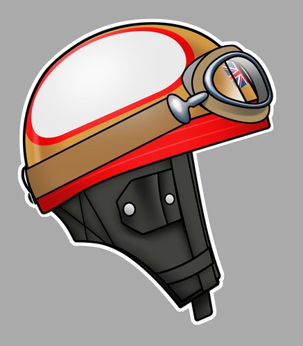 Mike hailwood helmet right - mike,