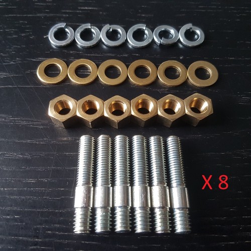 Exhaust manifold stud nut - manifold,