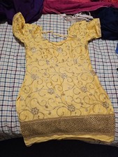 Yellow Churidar Suit