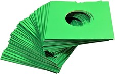 Pack of 50 Green 7" LP Vinyl