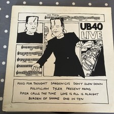 UB40 - Live - Original Vinyl