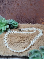 Vtg Genuine Pearl 17" Necklace