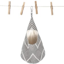 Peg Bag for Washing Line with Hanger, Washable Conical Peg Holder, Reusable