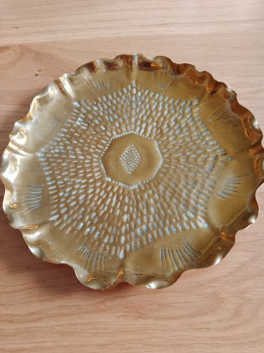 Attractive hammered brass - attractive,