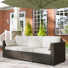 Outsunny Three-Seater Outdoor