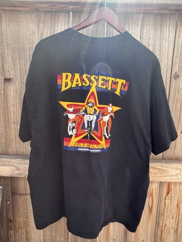 Bassett bmx black shirt old - bassett,