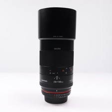 Samyang 100mm f/2.8 ED UMC Macro Lens Nikon F Mount Manual Focus Full Frame