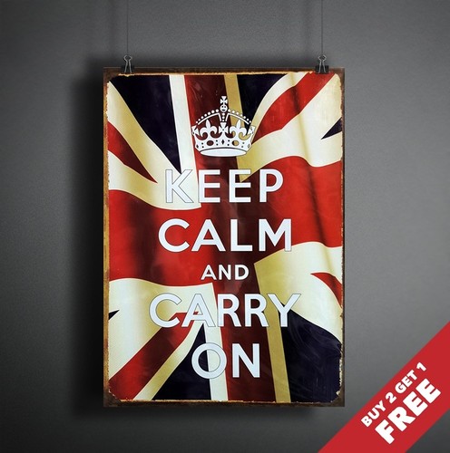 Keep calm and carry poster - calm,