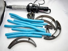 VINTAGE REMINGTON HEATED BODY BUILDER HAIR STYLING BRUSH FOAM ROLLER CURLER TONG