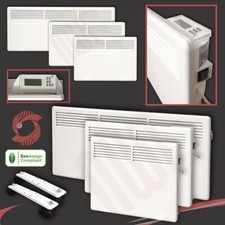 White Electric Panel Heaters