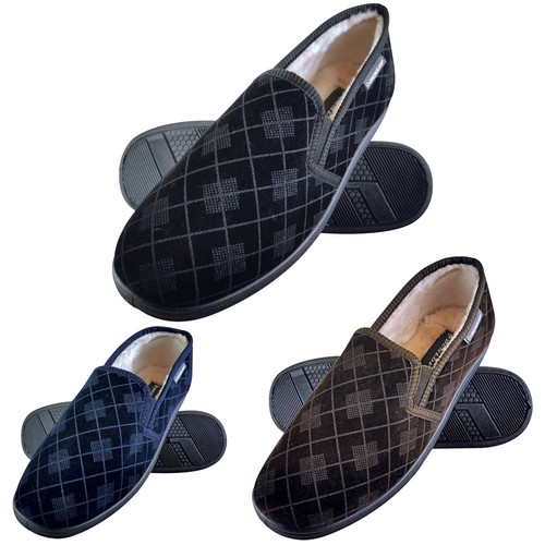 Dunlop mens plush fur lined - -,