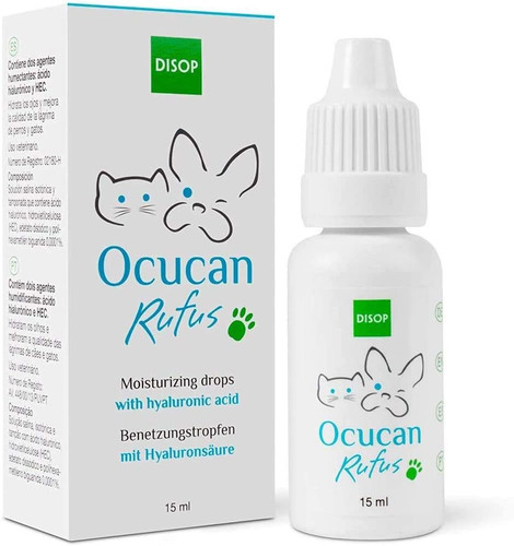 Dog eye drops with hyaluronic - dog,
