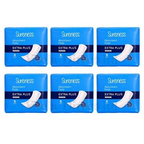 Pack sureness absorbent pads - 6,