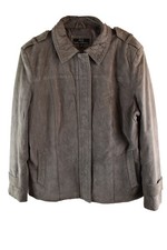 WALLACE SACKS Grey Leather