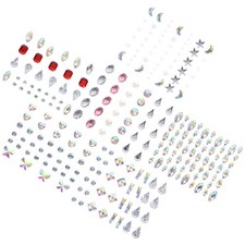 6 Sheets Face Jewels Stick On