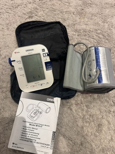 Omron blood pressure monitor - blood, monitor-