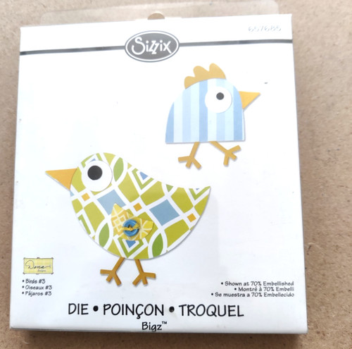 Sizzix bigz die - die, birds