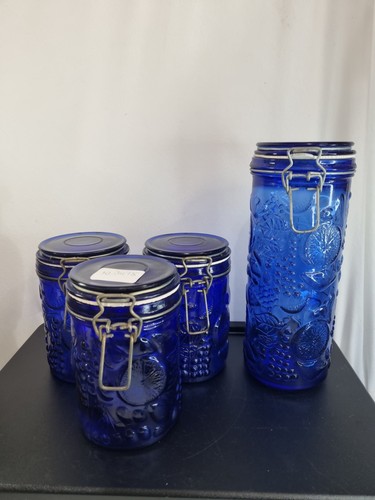 Vintage cobalt blue glass - vintage,