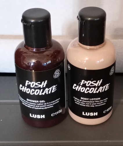 Lush posh chocolate shower gel - posh,