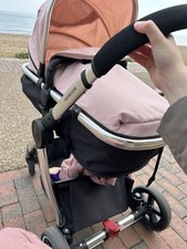 Mothercare pink pram - pink,