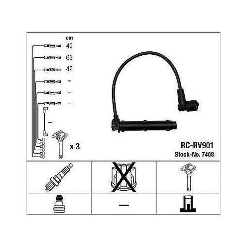 Ignition cable kit - ignition,