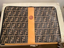 *FENDI* VINTAGE DOCUMENT CASE