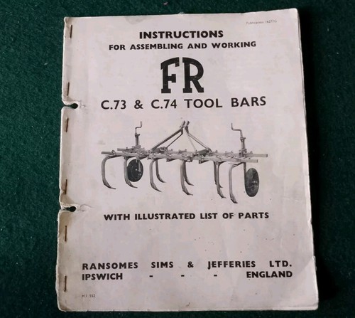 Vintage ransomes c73 c74 - vintage,