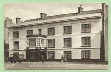 [9103] Devon Sepia Postcard Royal Seven Stars Hotel, Totnes