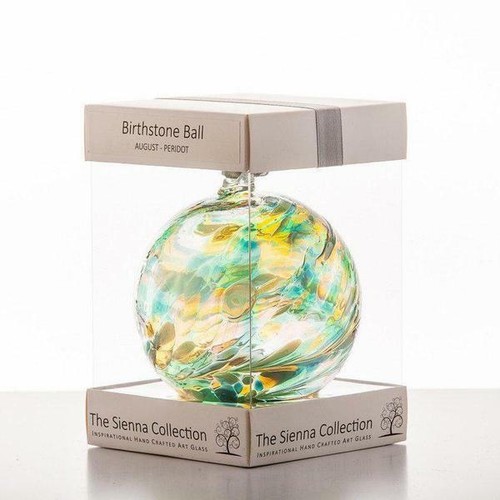 August peridot birthstone ball - peridot,