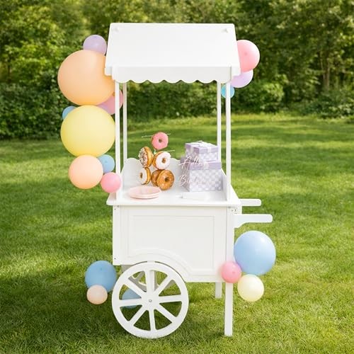 Lyapa wooden candy cart with - candy,