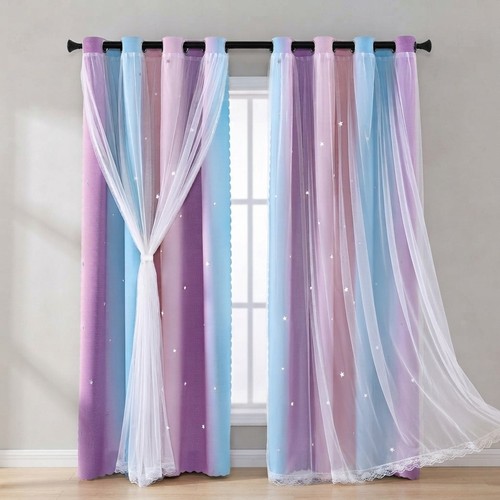 Colorful star cutout - colorful, kids