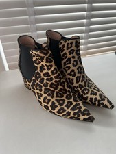 Zara Leopard Print High Heel
