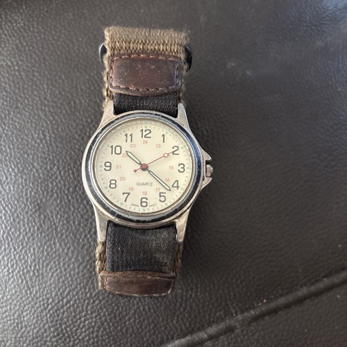 Vintage military style watch - military-style,