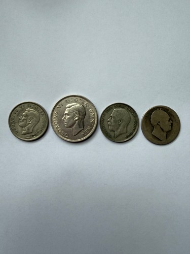 Silver coin job lot - silver,
