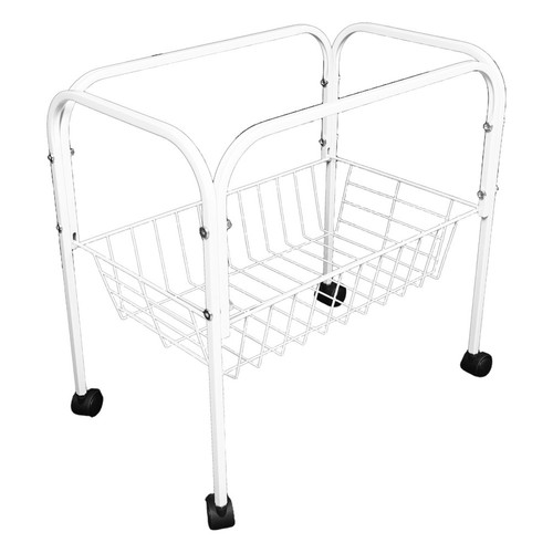 Bird cage stand with - cage, shelf