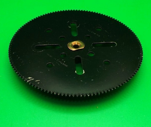 Meccano black gear wheel - ,, part