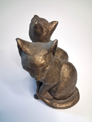 Frith sculpture cats figure - sculpture,