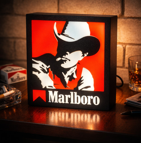 Cowboy led lamp retro light - cowboy,