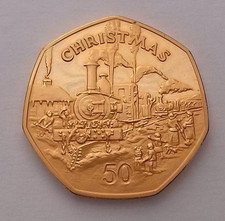 Isle of Man 1984 50p Christmas