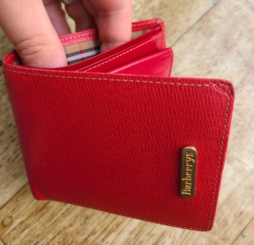 Vintage burberry purse - burberry,