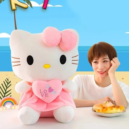 Hello kitty pink - pink, stuffed