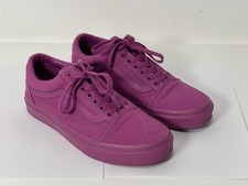 Vans Classic Old Skool Lace Up Deep Orchid Mono Purple Pink UK 6 EU39