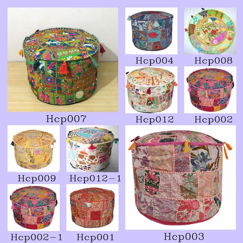Hippie gypsy pouf - hippie,