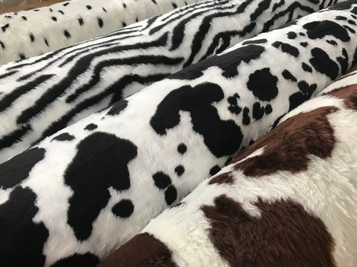 Cow print faux - faux, fun