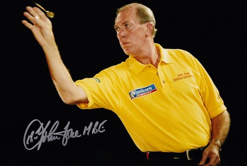 John lowe darts - -, signed