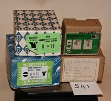 Wood Screws Assortment Bargain Bundle Boxes / Part Boxes 1.5kg min see photos 41